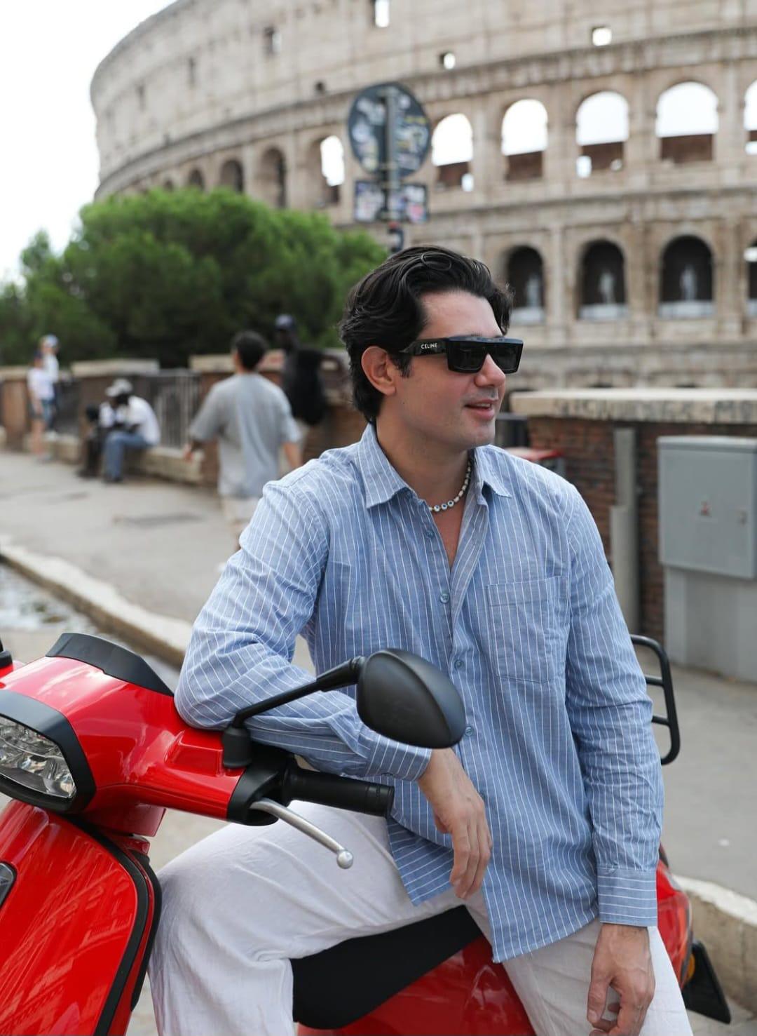 Facundo Caballero revela que se casó con una mujer