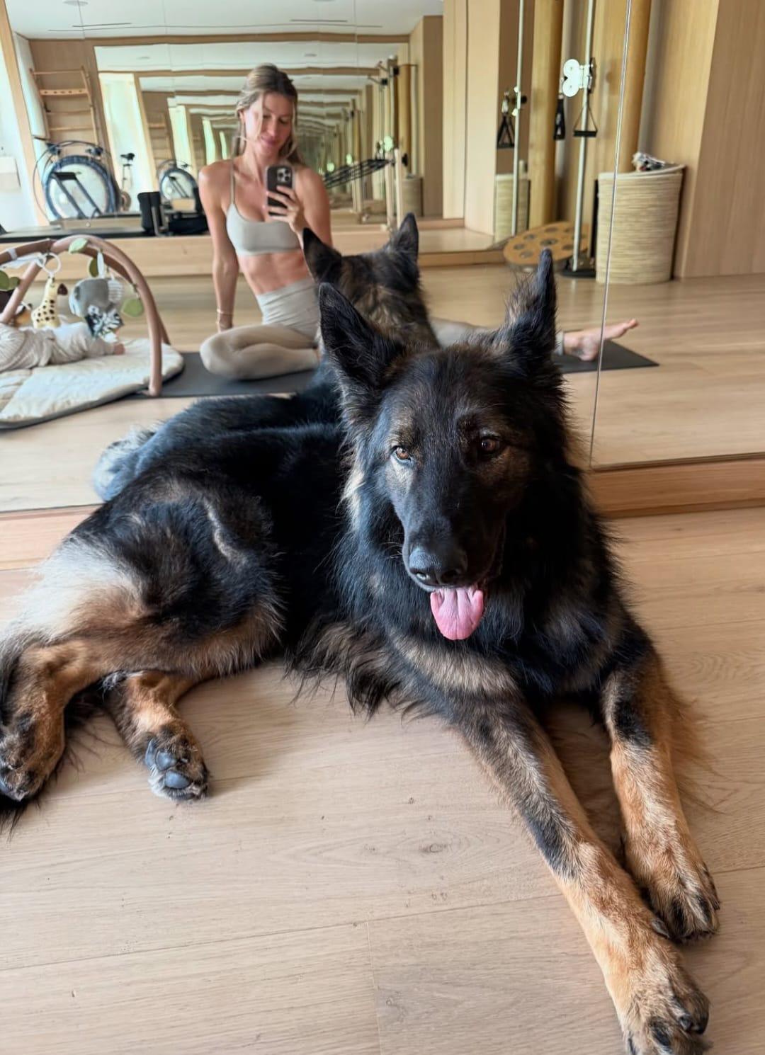 Gisele Bündchen comparte su rutina de ejercicios junto a su novio