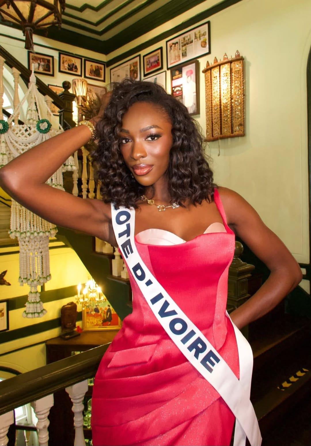 Olivia Yacé, Miss Costa de Marfil, candidata al Miss Universo 2025