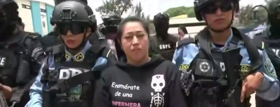 Enfermera hondureña es capturada por matar a su esposo tras hallarla con su amante