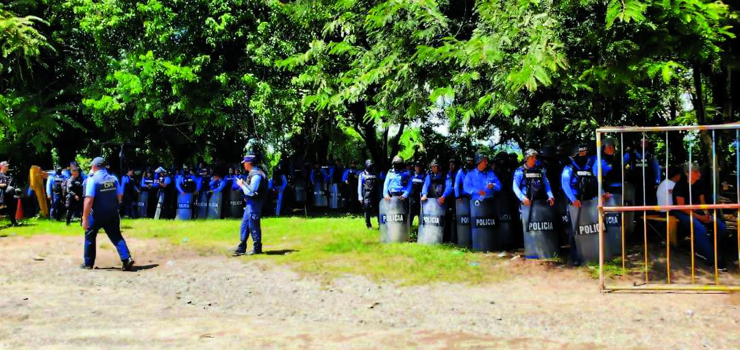 <b>La Policía desalojó el 10 de octubre 2,450 hectáreas de banano.</b>