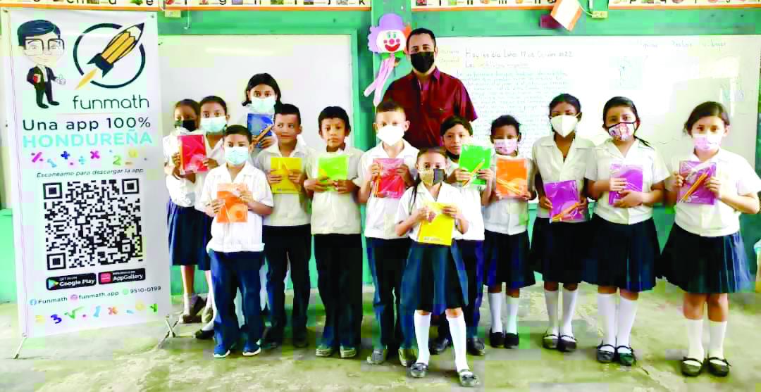 Sampedrano crea aplicación para enseñar matemáticas