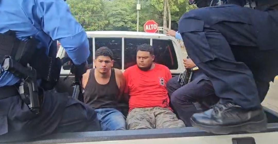 Cae peligrosa célula de la MS-13 con armas de guerra y lanzagranadas en Yoro