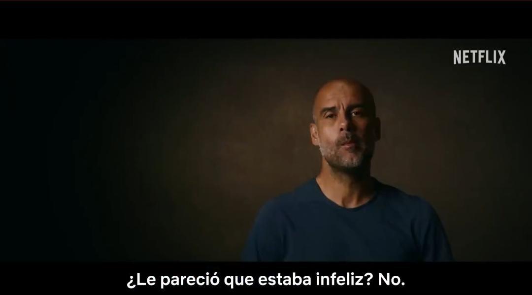 Pep Guardiola, actual entrenador del Manchester City.