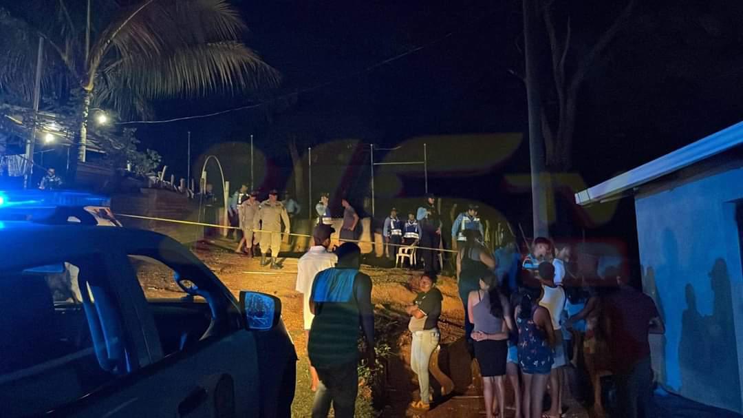 Matan a balazos a cuatro personas y hieren a otra en Catacamas, Olancho