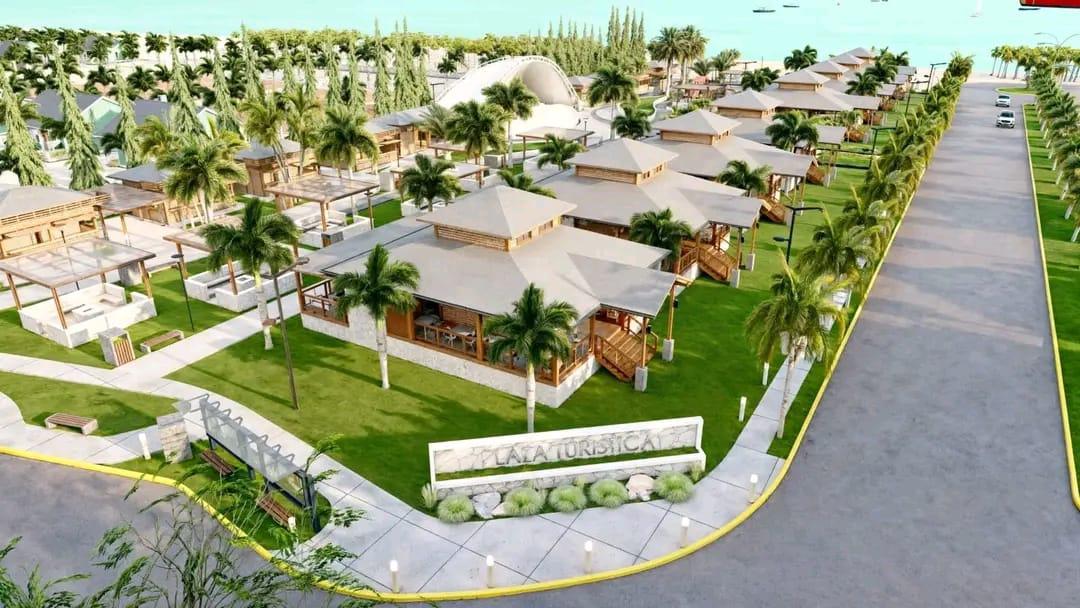 Así lucirá la Plaza Turística Municipal frente a la playa en Tela, Atlántida. El arquitecto Javier Aceituno fue el diseñador del anhelado proyecto.