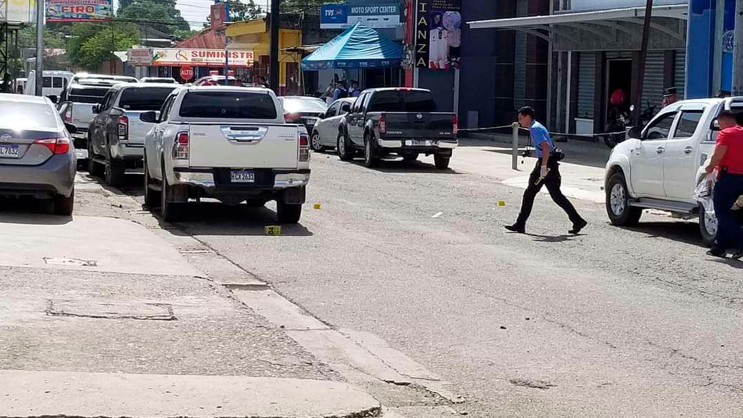 Un muerto y un herido deja balacera en centro de Tocoa, Colón