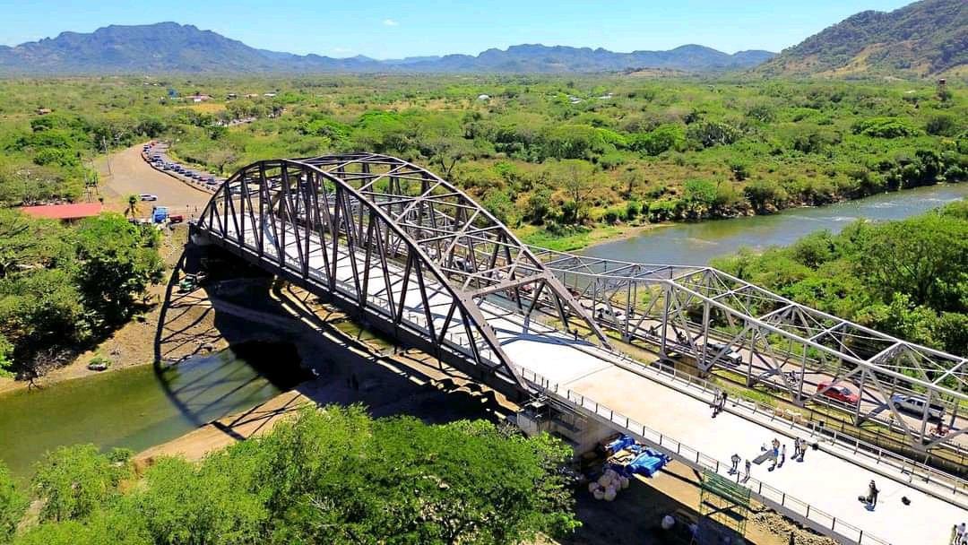 Guacirope, el puente de 160 metros reconstruido en el sur de Honduras