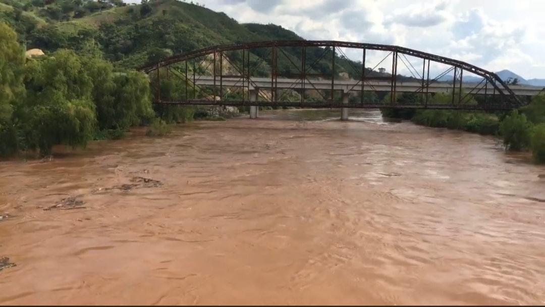 Copeco advierte sobre el aumento en los caudales de ríos de la zona norte, como el Ulúa, en imagen.