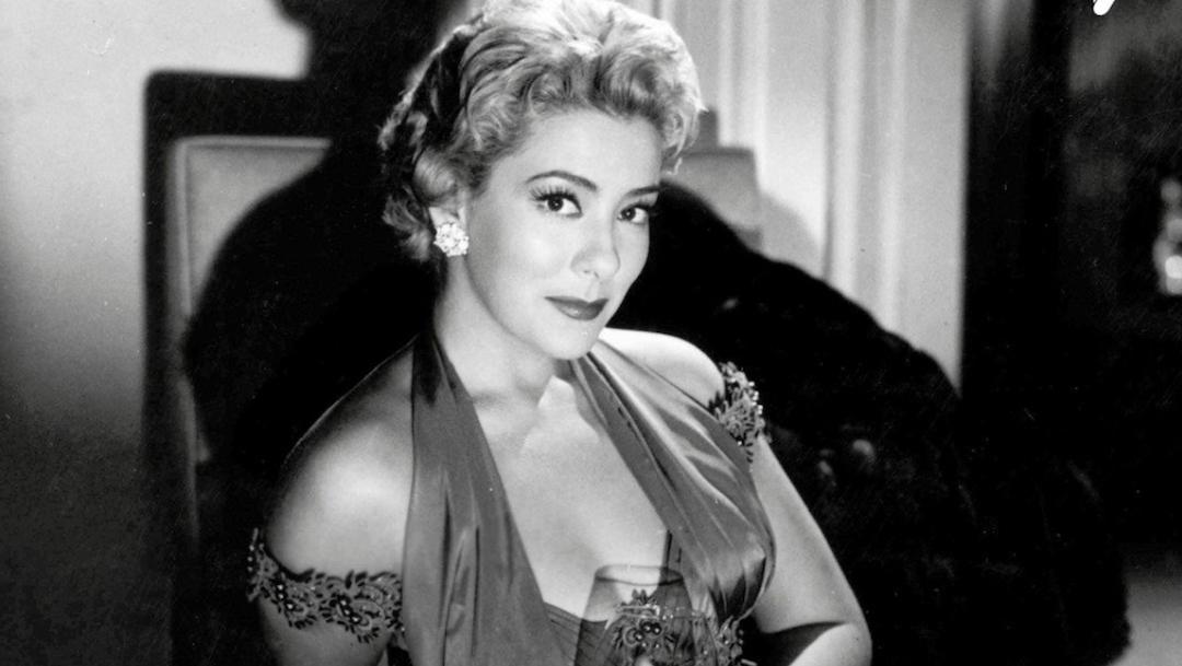 Silvia Pinal durante la época del Cine de Oro de México.