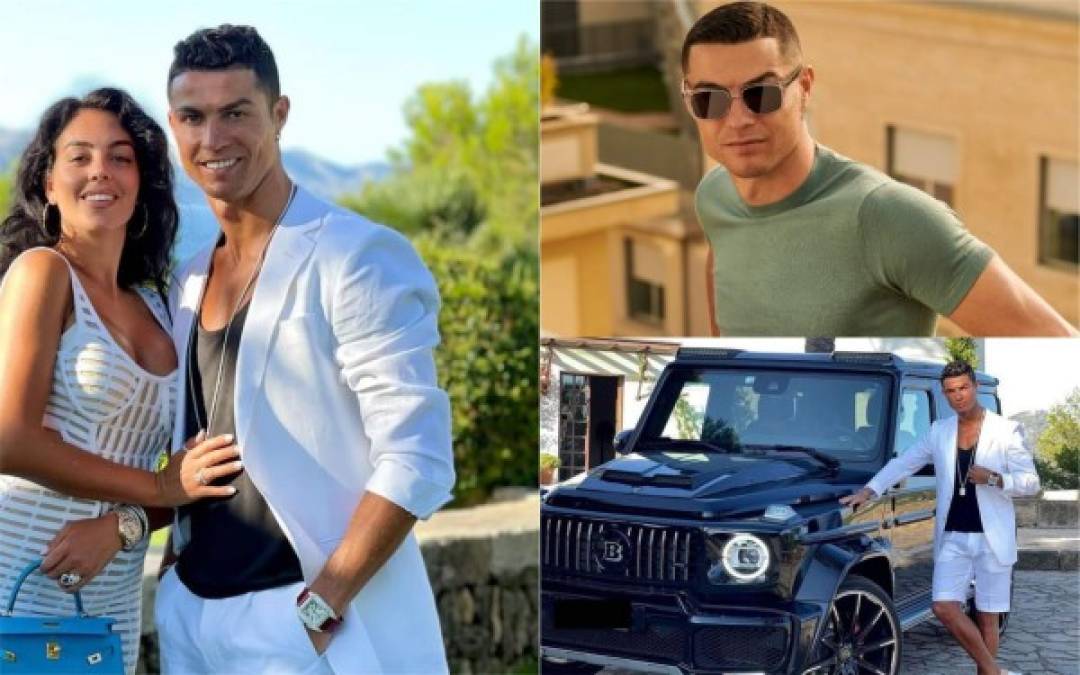 Cristiano Ronaldo ha causado revuelo al presumir en sus redes sociales el impresionante regalo que le hizo su amada Georgina Rodríguez. Foto Facebook Cristiano Ronaldo y Brabus.com