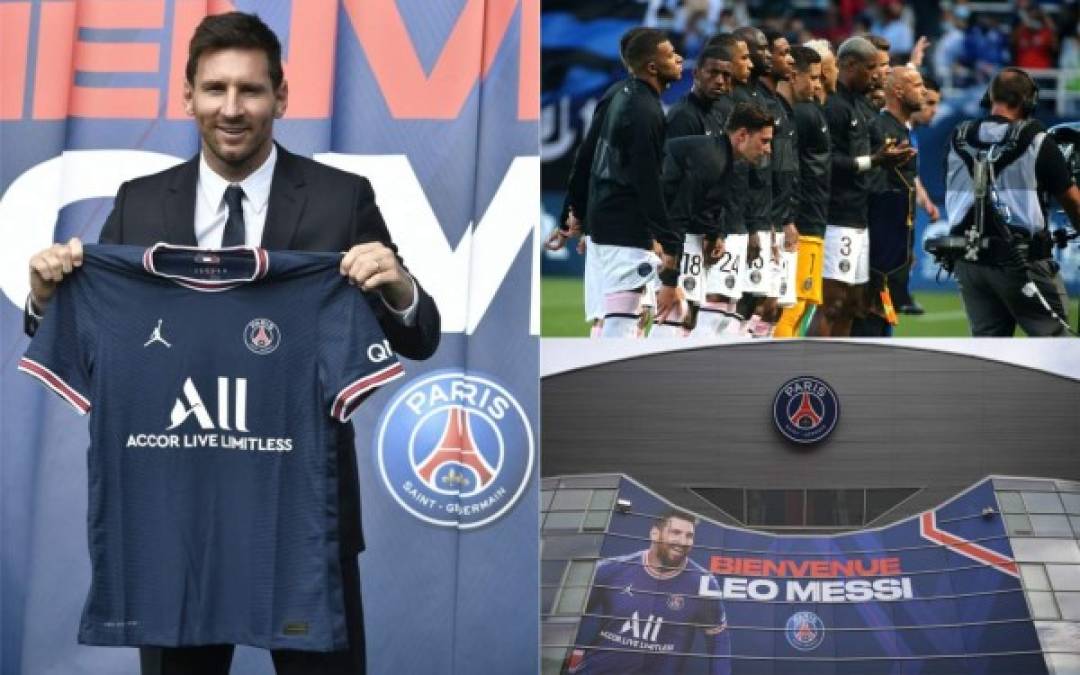 El PSG hizo oficial el fichaje de Messi y tras la llegada del argentino la prensa francesa ha revelado la lista de jugadores que se tendrán que ir para esta nueva temporada. Fotos AFP, EFE y PSG web.