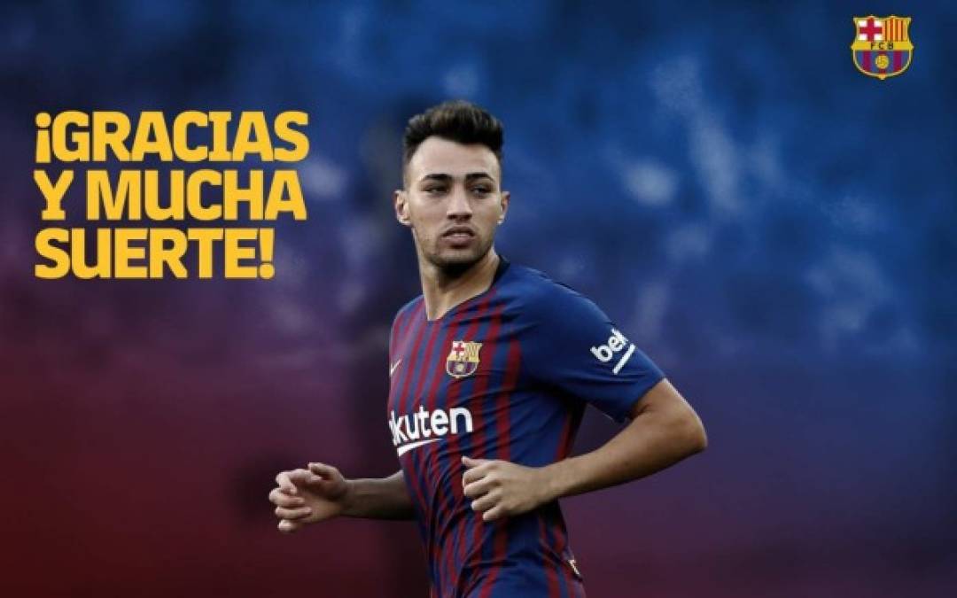 Oficial: El delantero Munir se va del Barcelona. El Sevilla ha fichado por 1.050.000 € al delantero y lo firma hasta junio de 2022.