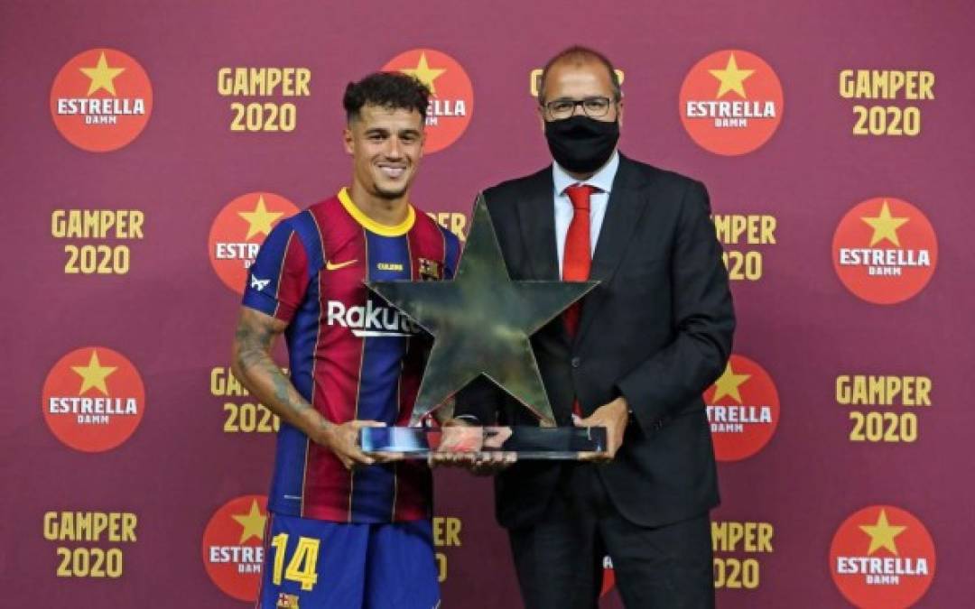 Coutinho fue elegido como el MVP al mejor jugador del partido.