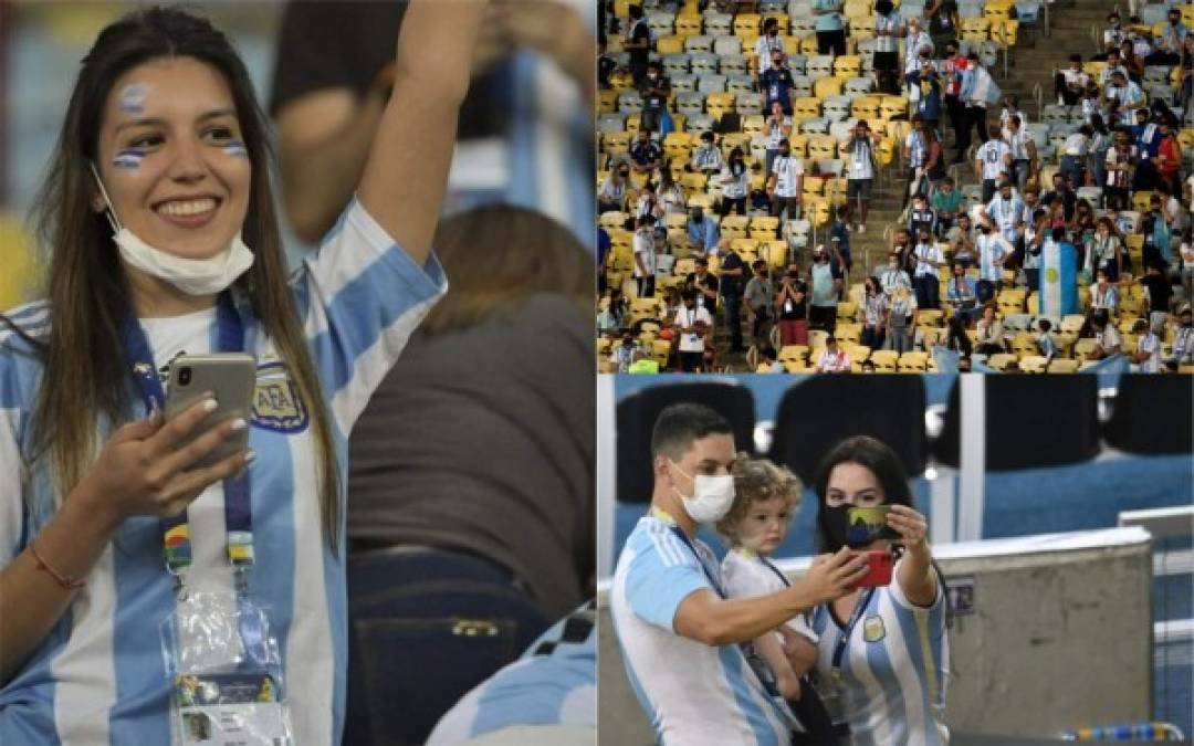 El estadio Maracaná abrió sus puertas para la final de la Copa América que disputan Argentina vs Brasil. Fotos EFE y AFP.