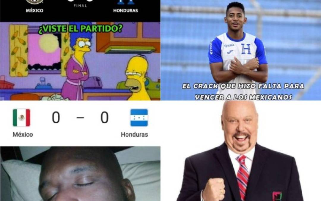 Honduras y México empataron 0-0 y las redes sociales estallaron con ingeniosos memes.