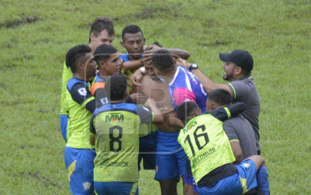 Allan Cárcamo fue el héroe del Olancho FC al darle la victoria ante Honduras Progtreso.