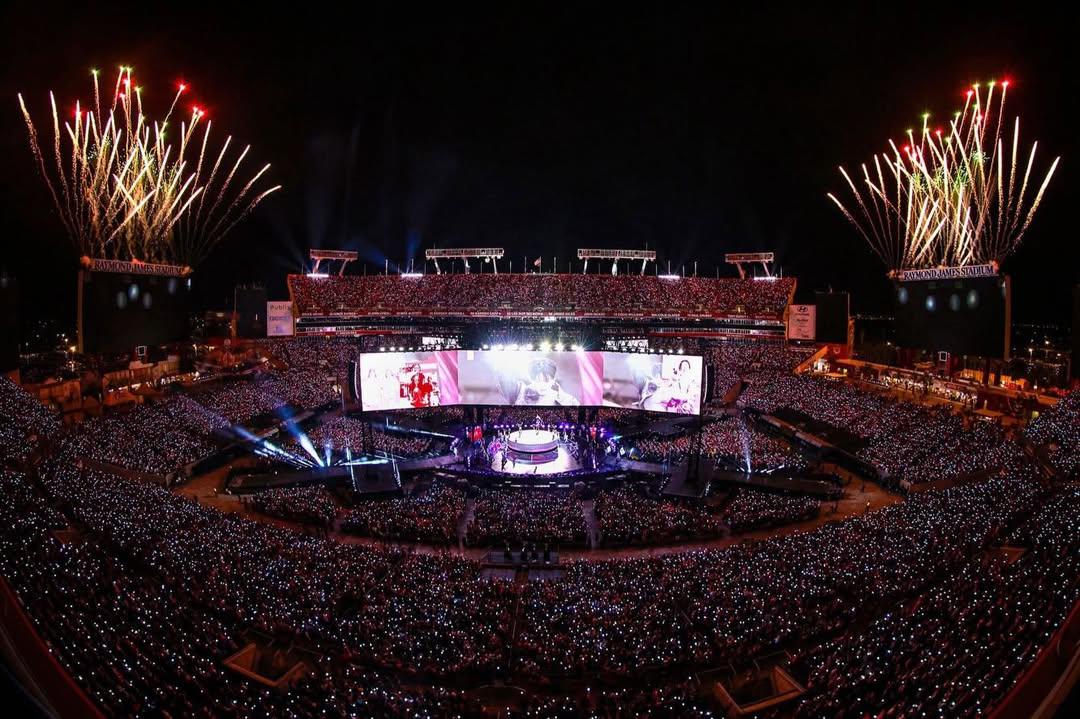 BTS inicia en Tampa su gira norteamericana con sorpresas en escena