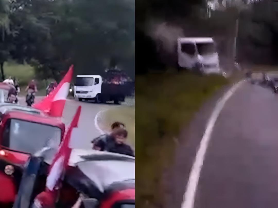 Aplastados, sin frenos en una curva y nueve víctimas tras caravana mortal en Santa Bárbara