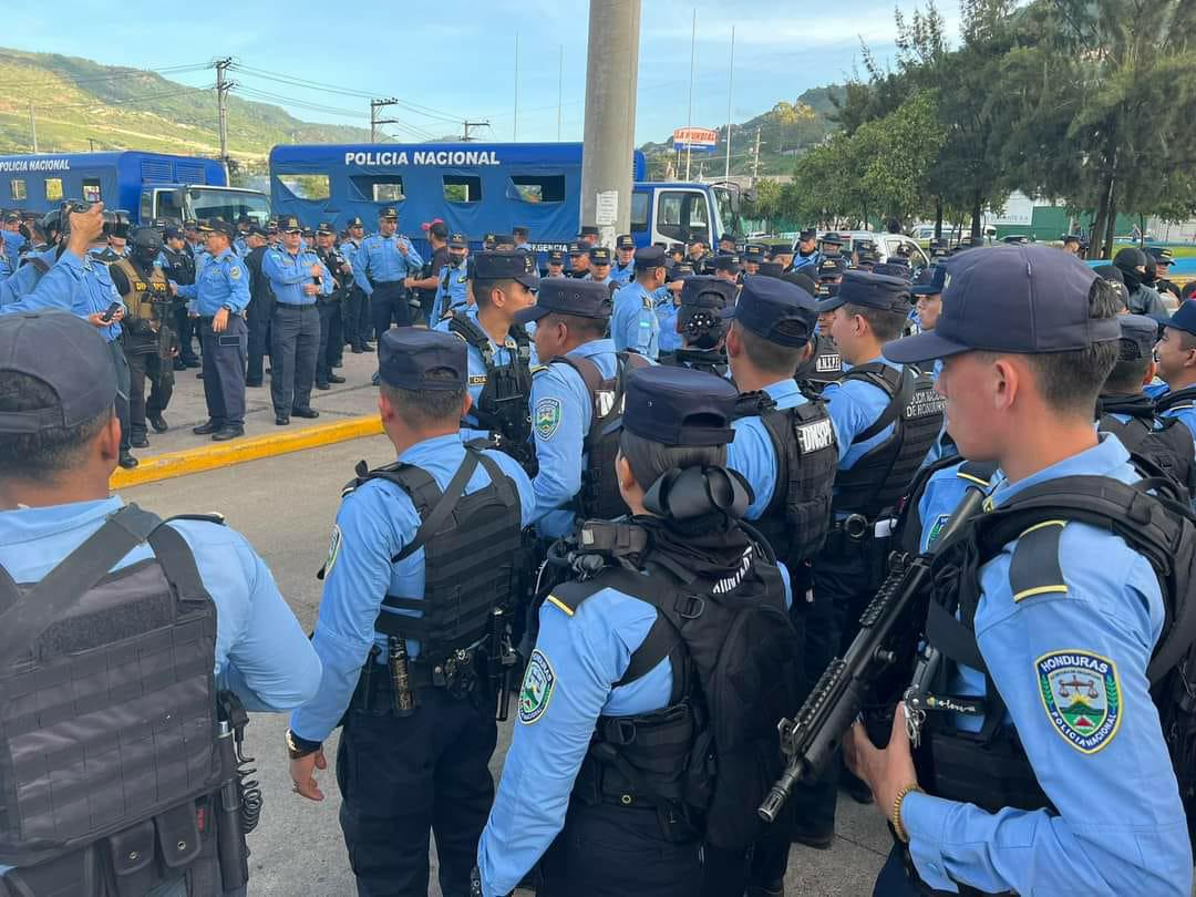 Despliegue policial en SPS: Lista de colonias dominadas por la MS y pandilla 18