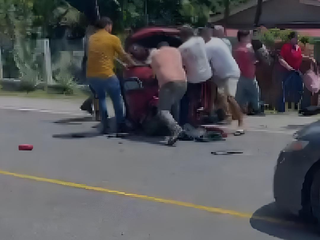 “Alexis no tiene culpa: abuelo de niños fallecidos en Omoa sobre conductor de mototaxi