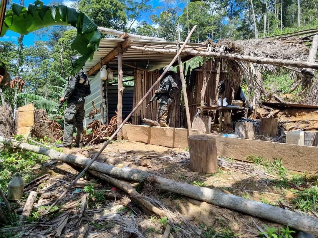 En este lugar se supone dormían las personas que cuidaban la plantación.