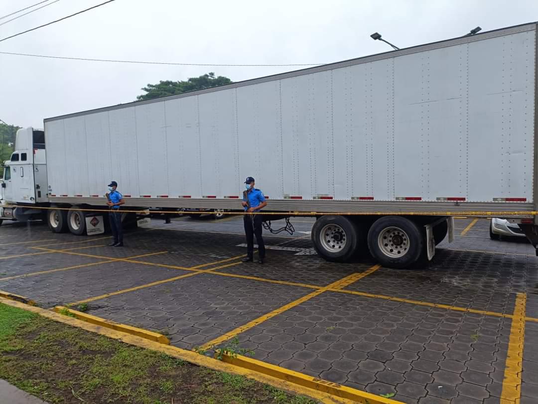 En esta rastra fue decomisada la droga.