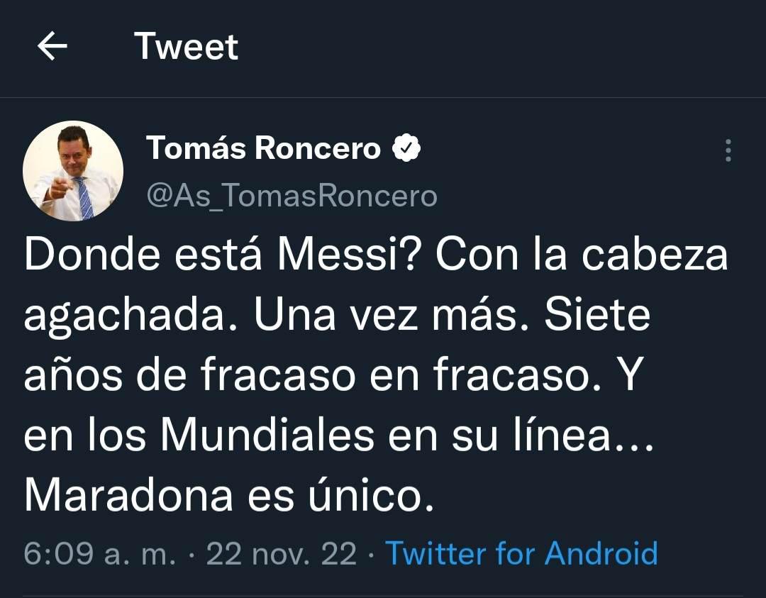 Duras críticas a Messi tras papelón de Argentina en Qatar