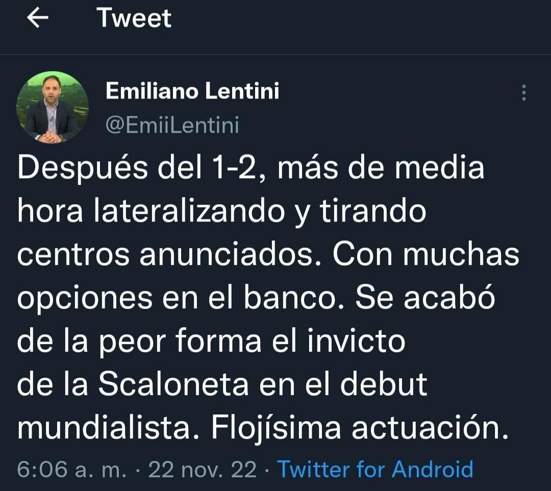 Duras críticas a Messi tras papelón de Argentina en Qatar