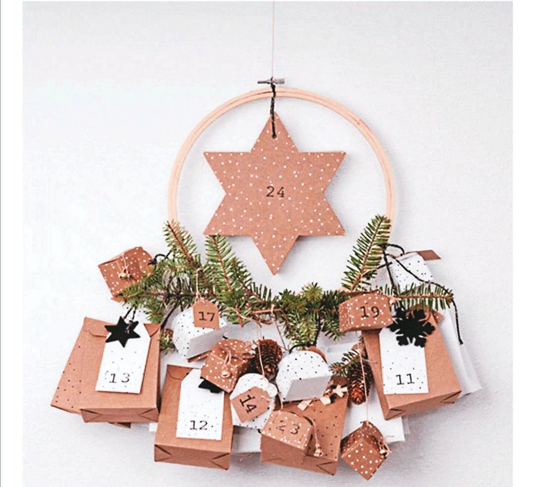 Haz tu calendario de adviento DIY