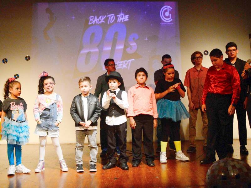 Los pequeños se robaron el show de principio a fin