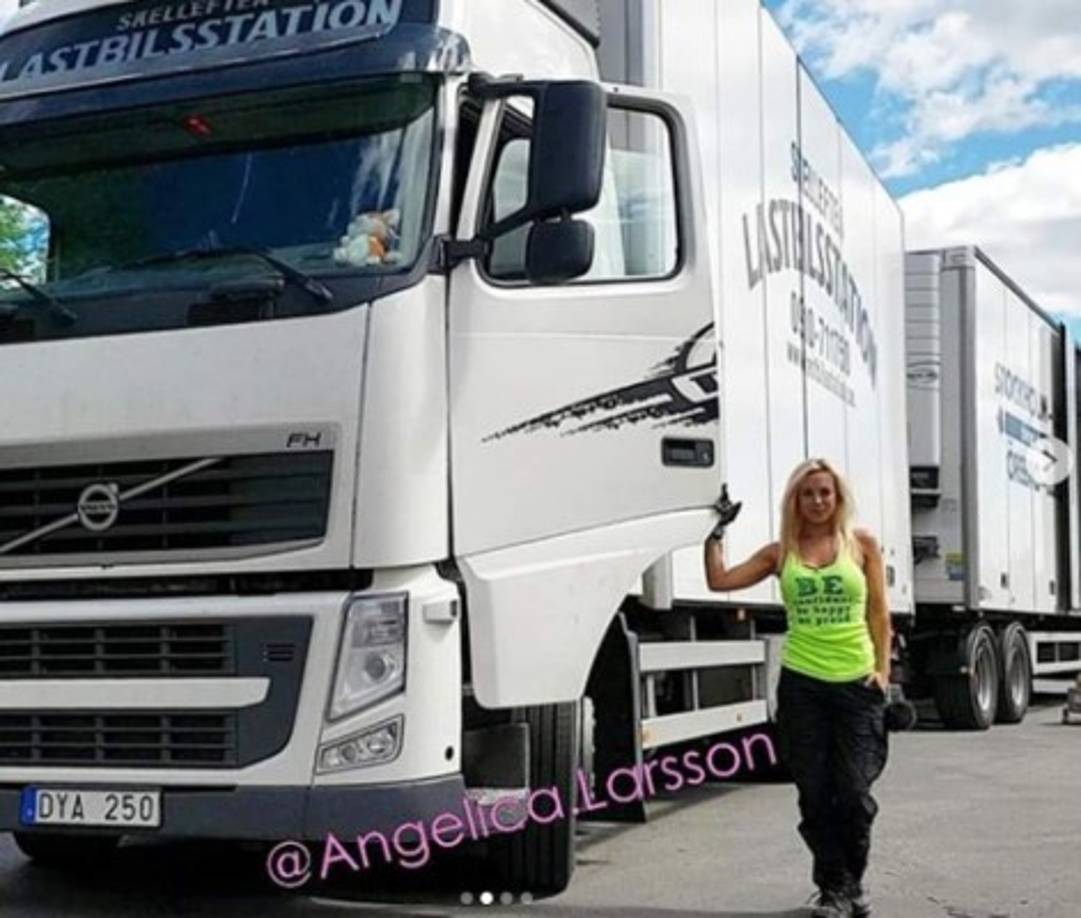 Por medio de sus redes sociales, Angélica sube fotos y videos mostrando sus habilidades al volante.