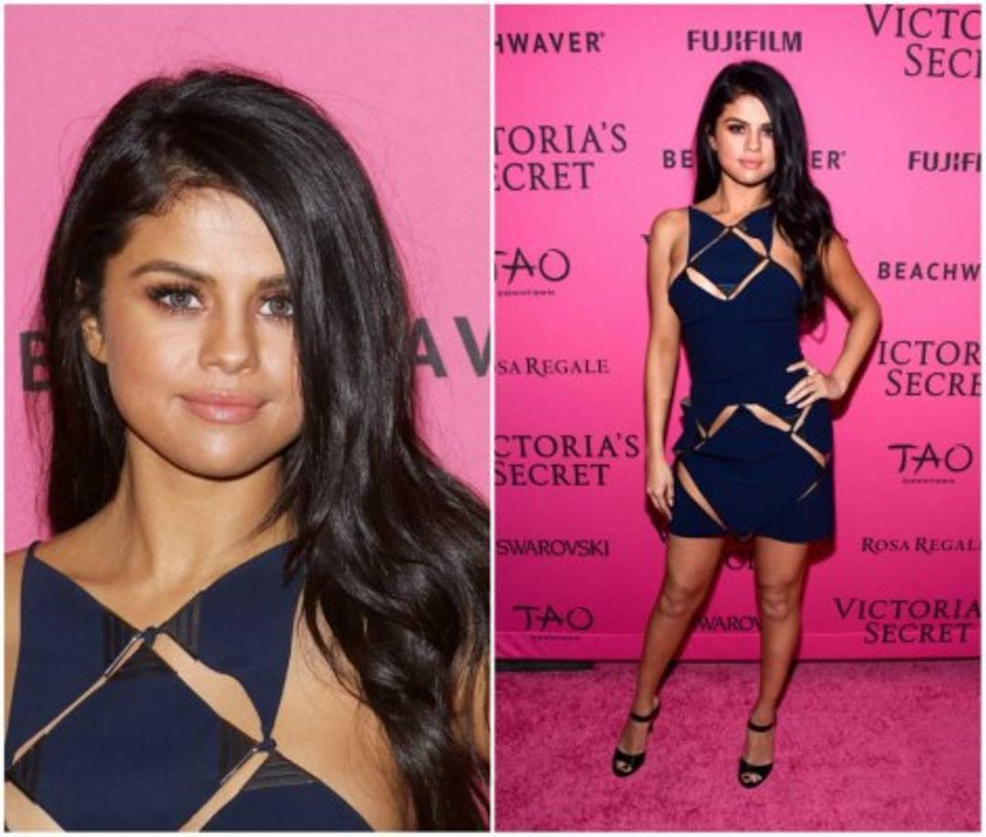 si hay algo que nos ha llamado especialmente la atención de la aparición de Selena han sido sus ojos ¡azules!