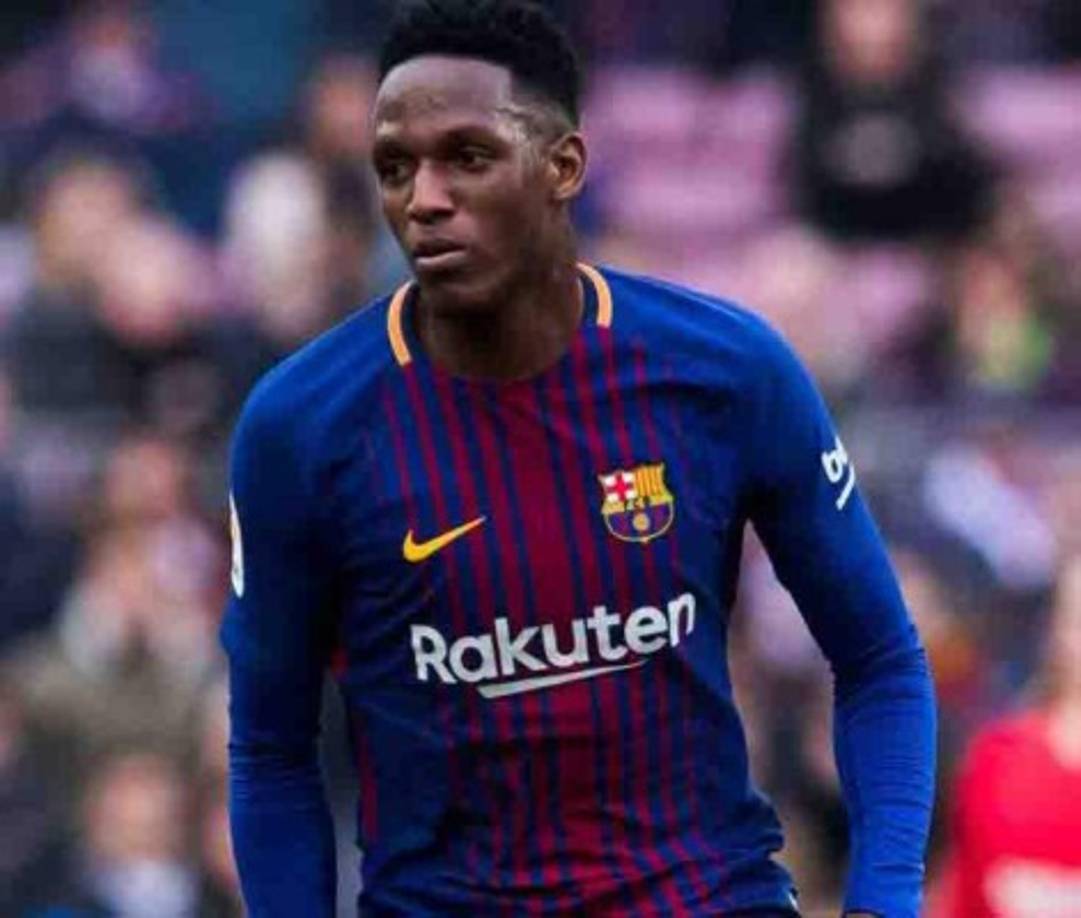 Bombazo. Según Diario SPORT, el defensa colombiano Yerry Mina llegará al Everton por las próximas cinco temporadas a cambio de 32 millones de euros, ocho menos de lo que en principio le pidió Barcelona al United.