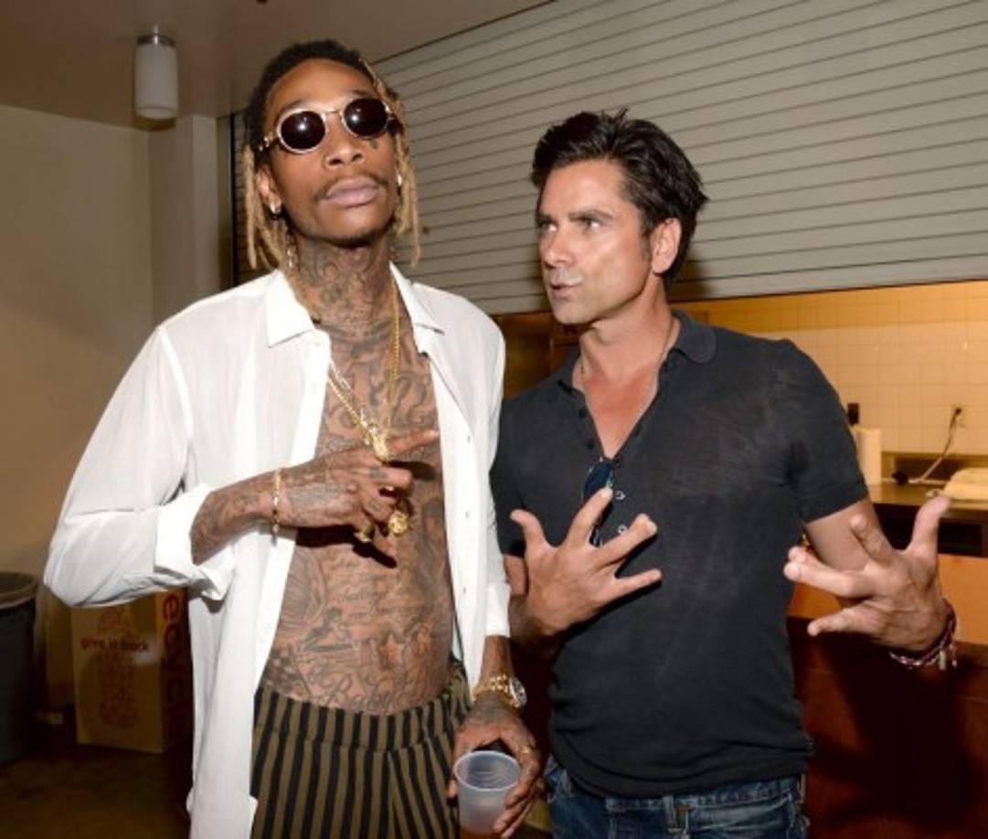 Wiz Khalifa y John Stamos.