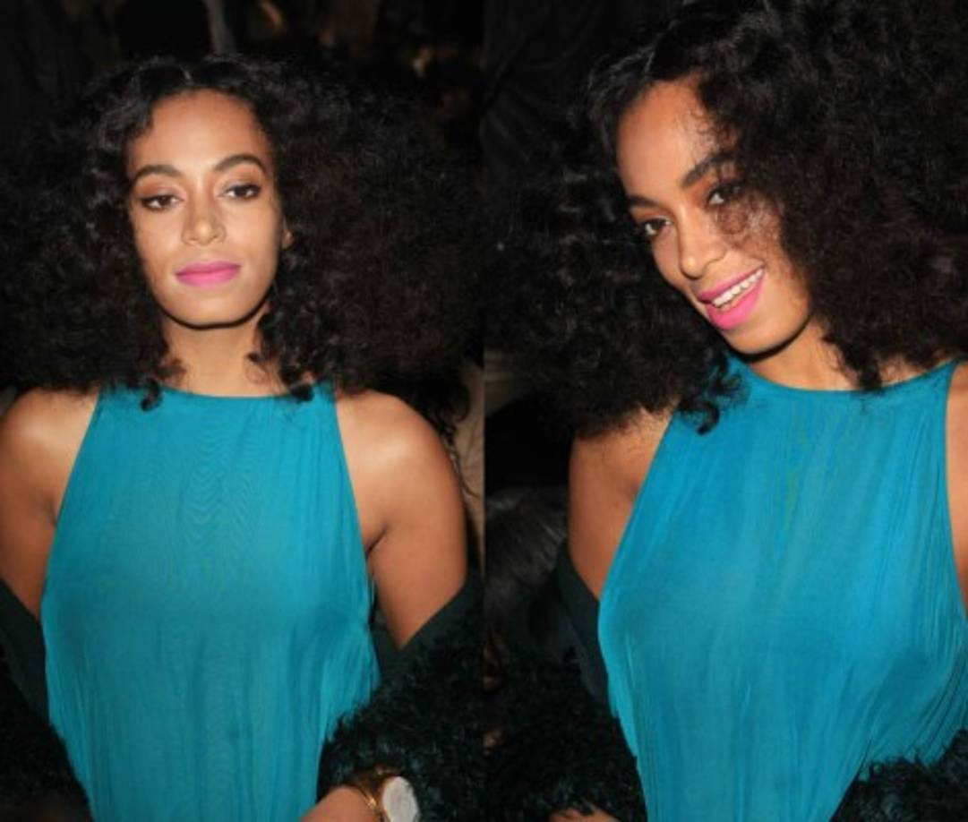 Solange no tiene miedo y atrás ha dejado los complejos que hacen eco a las mujeres con cabello rizado.
