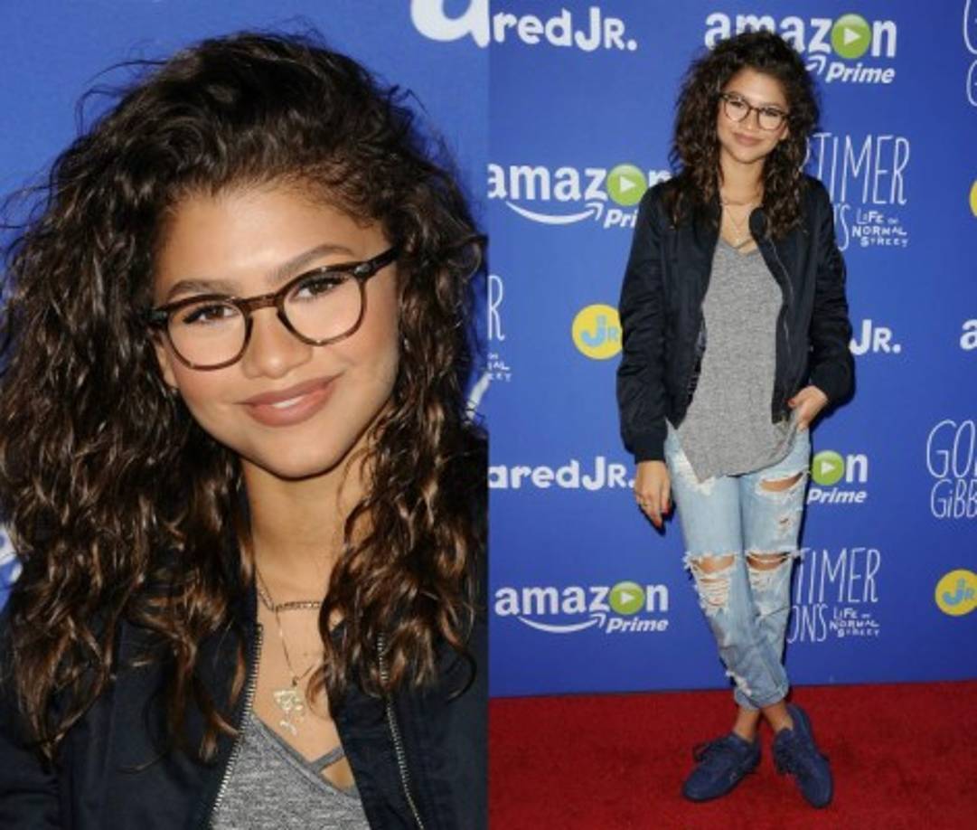 A Zendaya le encanta lucir al natural. La joven de 19 años de edad no tiene miedo a lucir sus colochos.