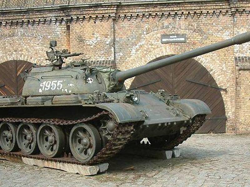 Un tanque T-55 en museo de Polonia | Fotografía: Cortesía