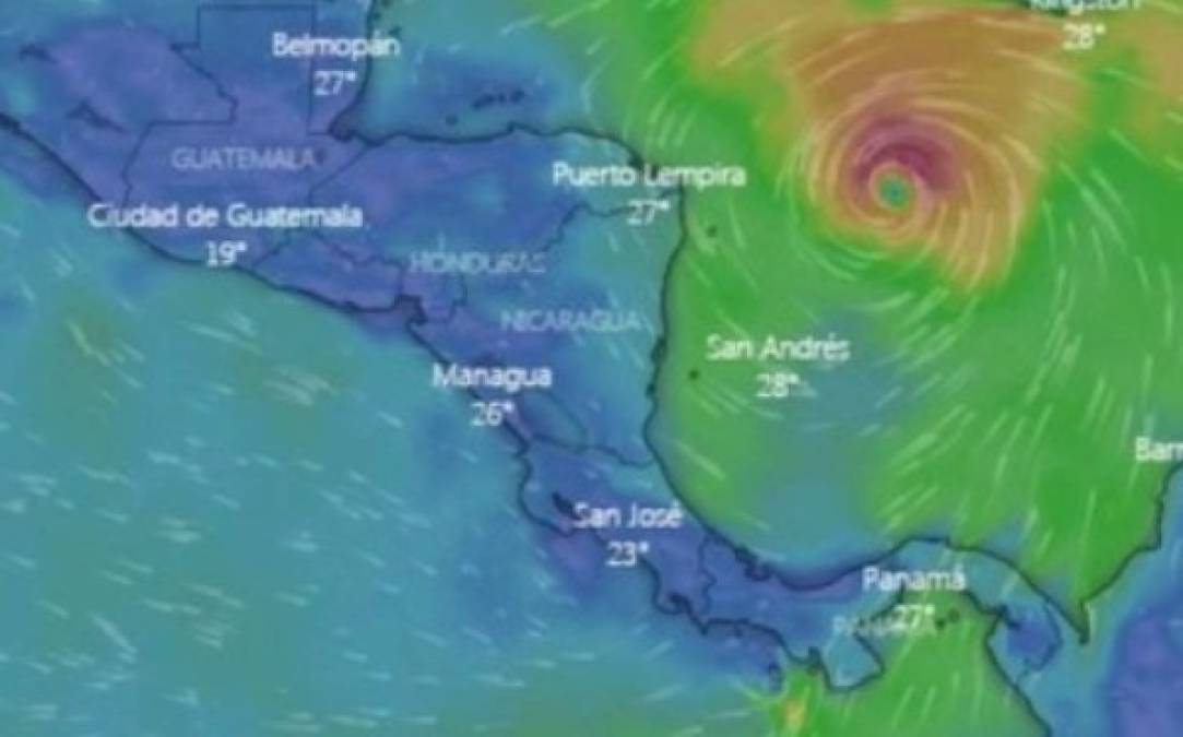 El posible huracán Iota puede dejar precipitación de 200 a 300 milímetros acumulados, por lo que se puede repetir el escenario del reciente paso de Eta.