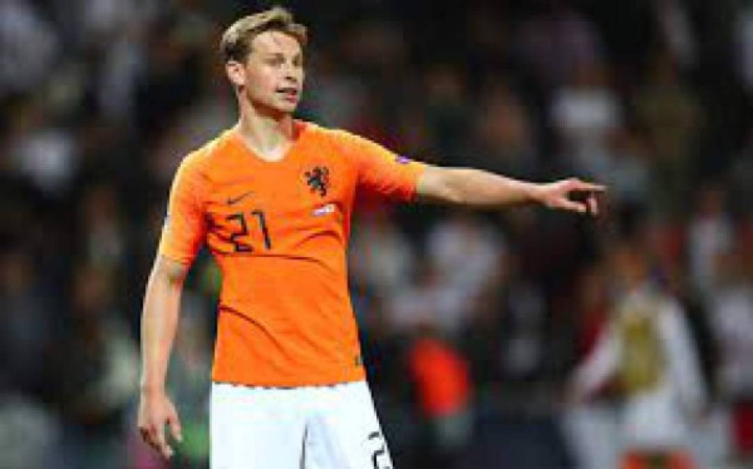 Frenkie de Jong: 90 millones de euros - Países Bajos