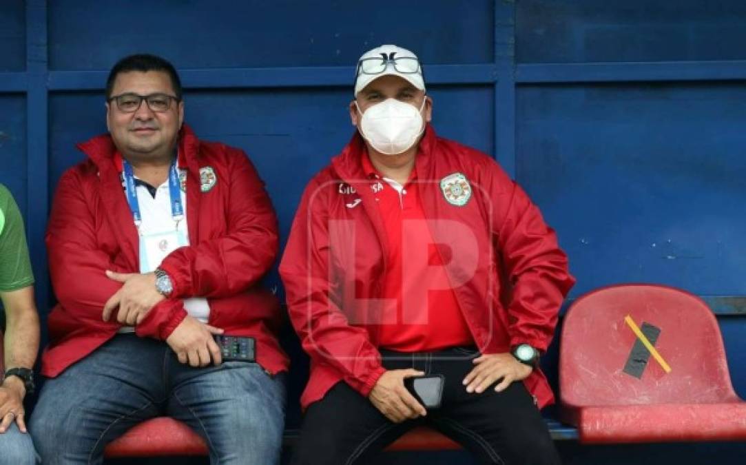 El presidente de Marathón, Orinson Amaya, estuvo presente en el primer partido del equipo contra Honduras Progreso en el Morazán.