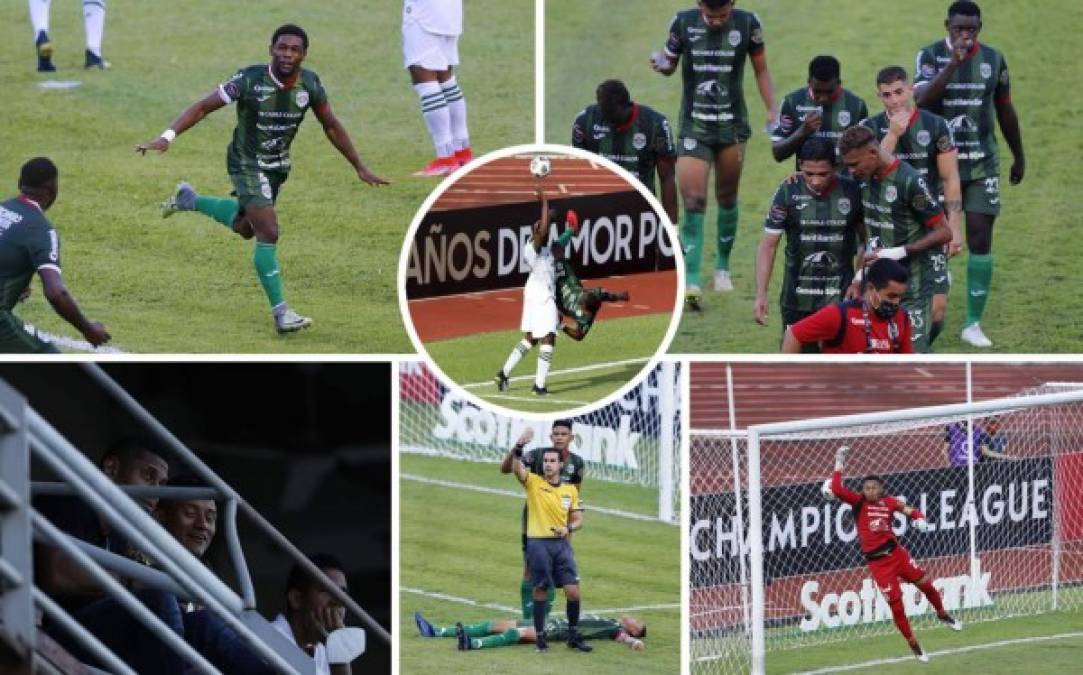 Las imágenes del empate del Marathón (2-2) contra el Portland Timbers en la ida de octavos de final de la Liga de Campeones de la Concacaf. Fotos Neptalí Romero