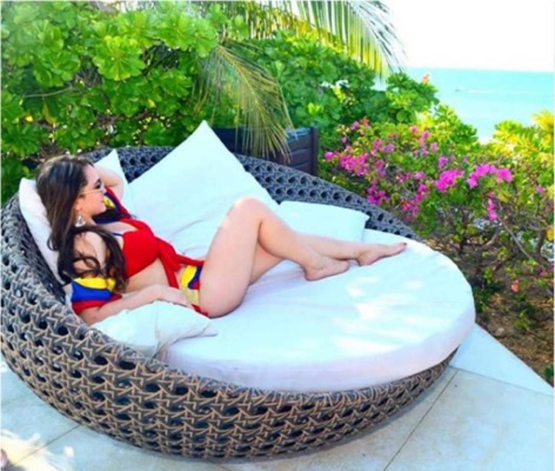 Yerlis actualmente vive en La Ceiba y se ha convertido en la bella imagen de 'Technos Design'.