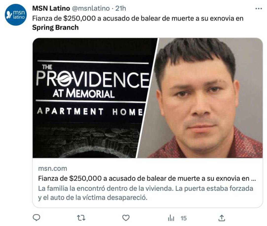 Según registros judiciales, Galdámez-Alas enfrenta cargos de asesinato y de manipulación de evidencias. Está detenido con una fianza de 250,000 dólares y tiene una orden de requisición de autoridades de inmigración.