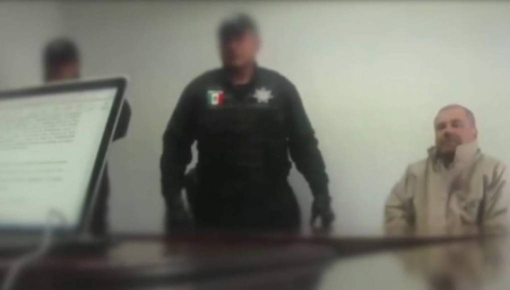 Difunden video e imágenes inéditas de recaptura de 'El chapo'