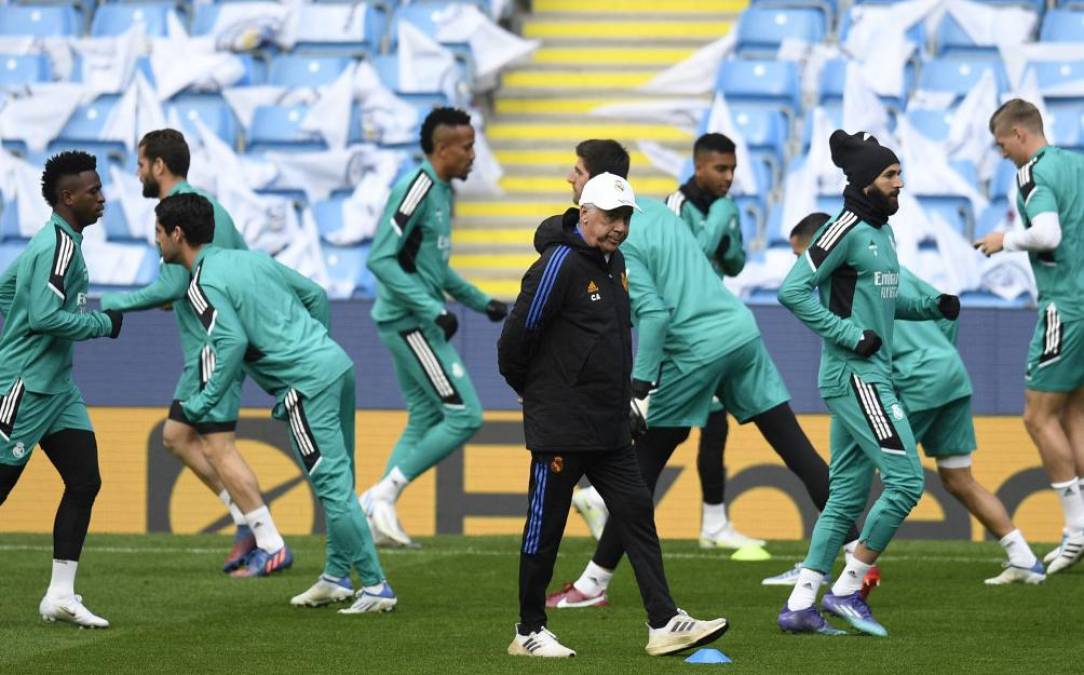 El Real Madrid sueña con una remontada este miércoles ante el Manchester City que le dé el pase a la final de la Champions amparado en la ‘magia’ de su Santiago Bernabéu. El club merengue ya confirmó su 11 titular.