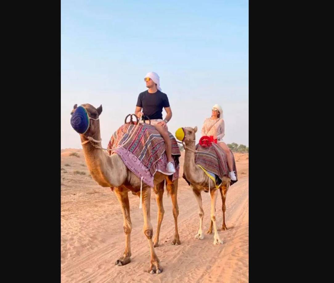 La pareja ha compartido en sus redes sociales momentos especiales de su viaje a Turquía y los Emiratos Árabes.