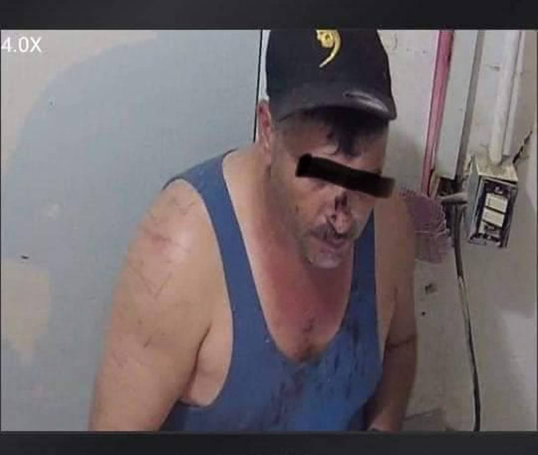 La detención se efectuó, por parte de Policía Estatal, Guardia Nacional y la Agencia Ministerial de Investigación Criminal. 