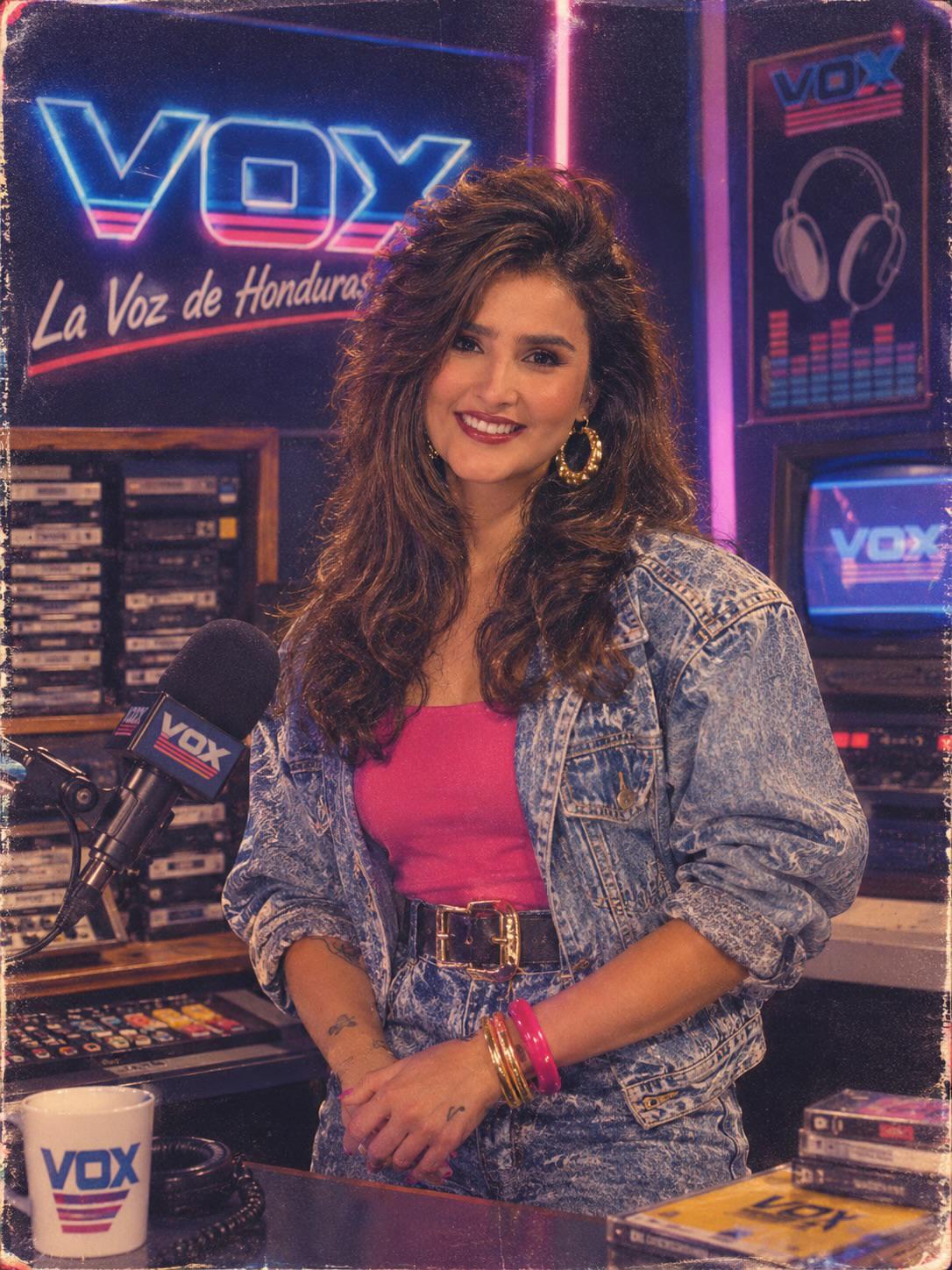 Furor por el Trend de los 80s: Los famosos que también se sumaron