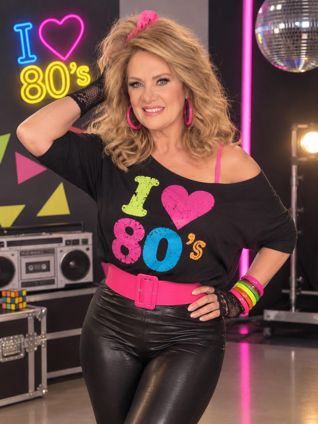 Furor por el Trend de los 80s: Los famosos que también se sumaron